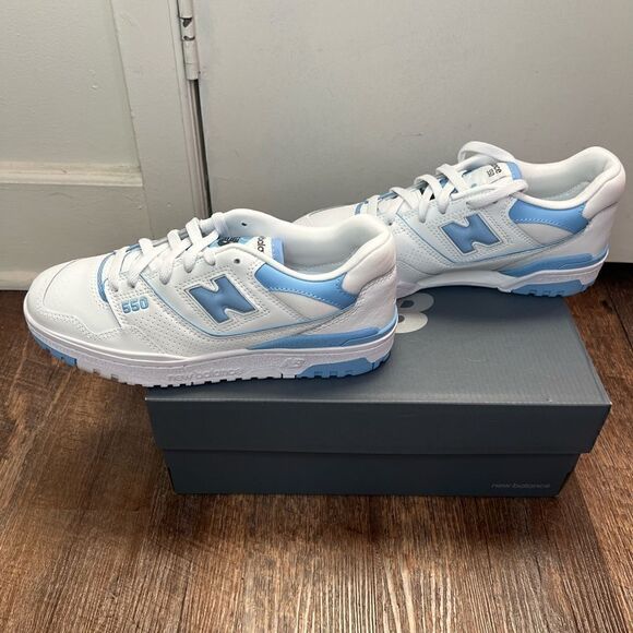 New Balance 550 "White/University Blue" Women's Sneakers Size 9.5 - Picture 3 of 9